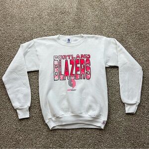 Vintage 90s Portland Trail Blazers Crew sweatshirt women's S